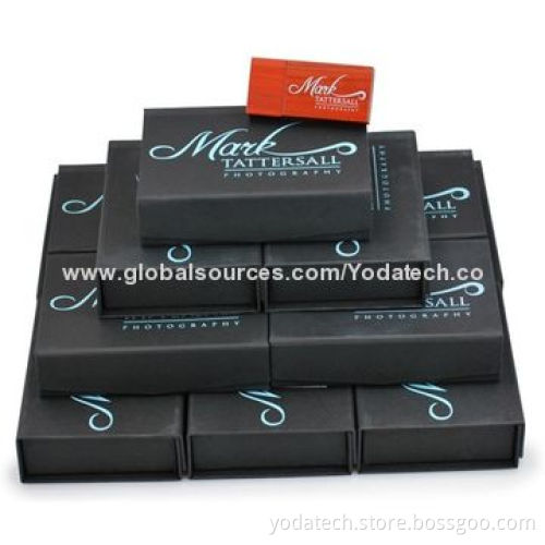 Black Flip Paper Box